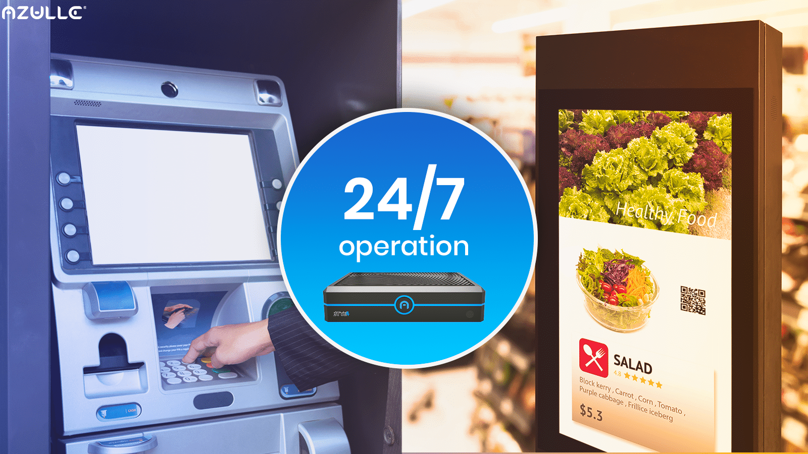 24/7 digital signage