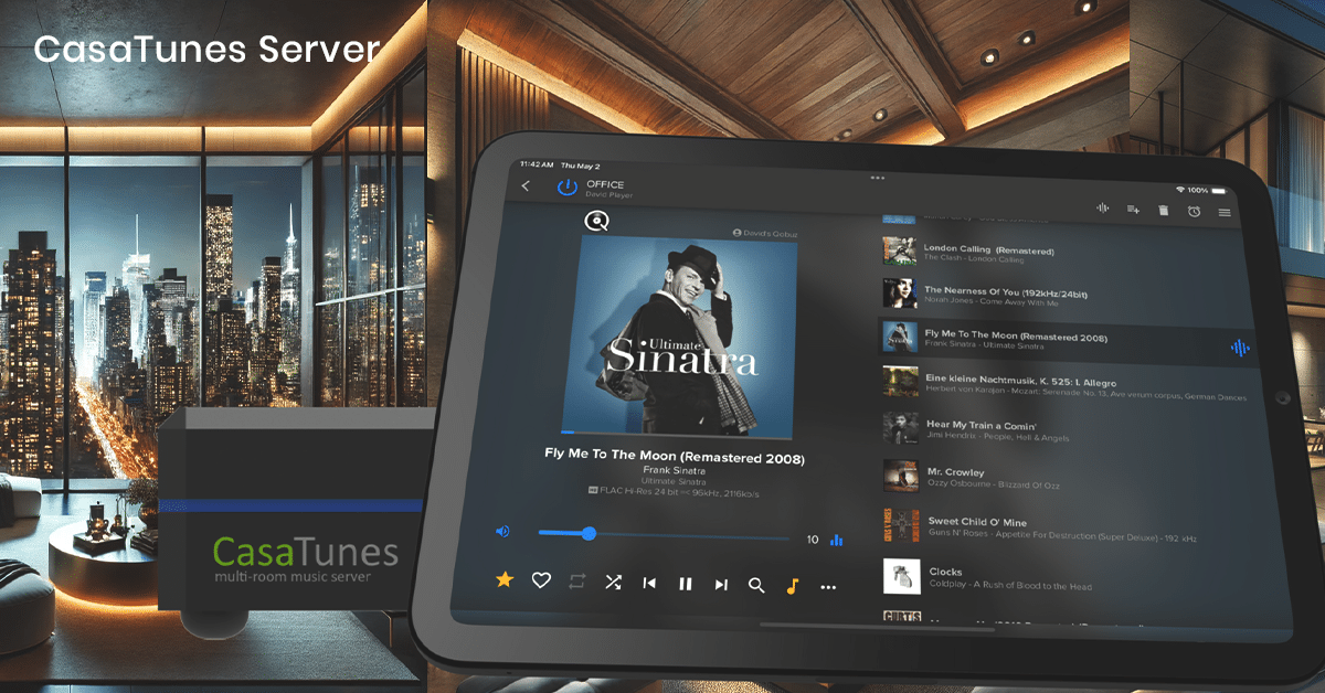 CasaTunes Multi-Room Audio Technology 